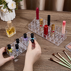 4 caja organizadora de almacenamiento de lápiz labial de plástico de 2 estilos&nbsp;ODIS-GO0001-22
