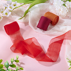 3 Rolle 3 Farben knittriges Polyesterband&nbsp;OCOR-TA0002-98D