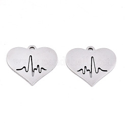 Breloques en acier inoxydable 201 anti-ternissement&nbsp;STAS-S081-087