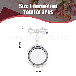Broches de latón con lazo&nbsp;JEWB-AB00019