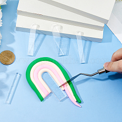 5 Stück Acryllineale&nbsp;TOOL-WH0155-230