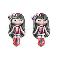 Cabochons di opaco resina&nbsp;CRES-N018-047