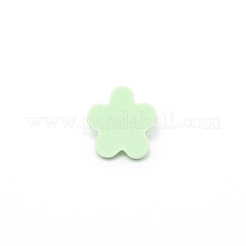 Cabochons di opaco resina&nbsp;RESI-WH0013-04