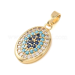 Messing Strass Anhänger&nbsp;RB-CBA2C2D-05G