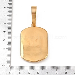 Acier inoxydable 304 avec pendentifs en strass&nbsp;STAS-Z171-25G-02