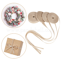 4 rouleau de ruban en toile de jute de 3 tailles&nbsp;OCOR-GF0002-30