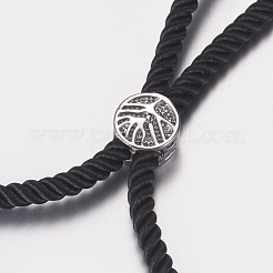 Nylon Twisted Cord Armband machen&nbsp;MAK-F019-04B