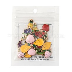 Colgantes de esmalte de aleación 24pcs 12 estilos&nbsp;ENAM-FS0003-41