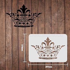 Große wiederverwendbare Zeichenschablonen aus Kunststoff&nbsp;DIY-WH0202-119