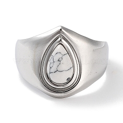 Bague en acier inoxydable 304&nbsp;RJEW-B059-11P-03