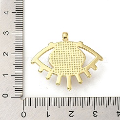 Veri pendenti in ottone placcato oro 18k&nbsp;KK-L209-004G-02