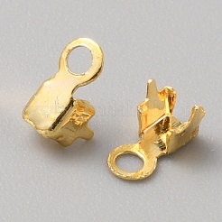 Ajustes de amuletos de garra de rhinestone de brtass&nbsp;LS-KK-WH0044-160G-01