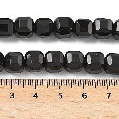 Fili di perline agata nero naturale&nbsp;G-C267-A10