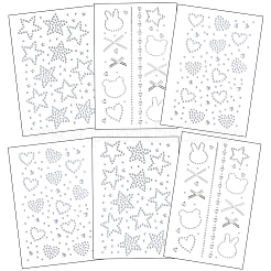 6 Blatt&nbsp;AJEW-SP0002-68A
