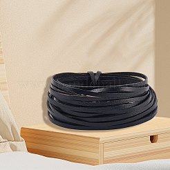 Cordons en cuir de vache de 5 m pour bricolage&nbsp;WL-GF0001-25A-01