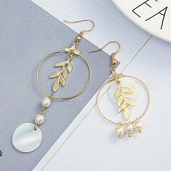 40 pz 4 stili ganci per orecchini in acciaio inossidabile 304 e accessori per orecchini a cerchio&nbsp;STAS-CJ0002-38