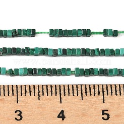 Natur Malachit Perlen Stränge&nbsp;G-G271-G01-1x1.5mm
