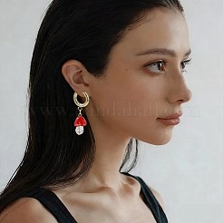 16 boucle d'oreille créole en acier inoxydable 201&nbsp;STAS-FS0002-27B
