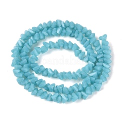 Opache perle di vetro fili&nbsp;GLAA-N019-3mm-18