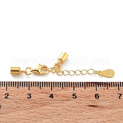 925 rallonge de chaîne gourmette en argent sterling&nbsp;STER-G039-02C-G
