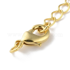 Messing-Karabinerverschlüsse und -Enden mit Kette&nbsp;KK-F880-35G