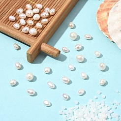10 Stück natürliche Süßwasser-Zuchtperlen&nbsp;PEAR-YW0001-39
