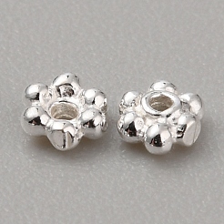 925 Sterling Silber Zwischenperlen&nbsp;STER-WH0010-15S