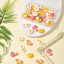 40 Stück opake Harz-Cabochons&nbsp;CRES-FS0001-21