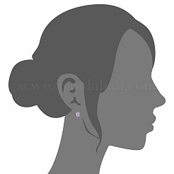 925 sterling silver borchie orecchio&nbsp;JE536D-01