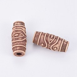 Perles en résine&nbsp;RESI-WH0007-01
