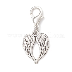 4 pendentif décoratif en alliage de style tibétain&nbsp;HJEW-JM04615