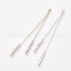 Messingkette Quaste große Anhänger&nbsp;X-KK-T032-167P
