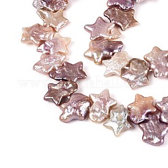 Cuentas de perlas de keshi barroco natural&nbsp;PEAR-S020-Z04-03B