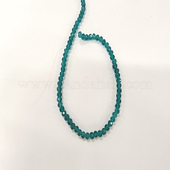 Filo di perline in vetro&nbsp;GLAA-WH0035-30F