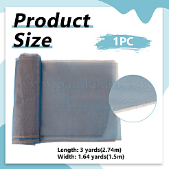 Polyester-Organza-Stoffe&nbsp;DIY-WH0622-185A