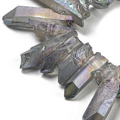 Galvani natürlichem Quarz-Kristall-Perlen Stränge&nbsp;G-A142-03L