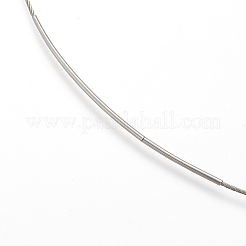 Création de bijoux de fil de collier en acier inoxydable&nbsp;X-TWIR-R003-23A