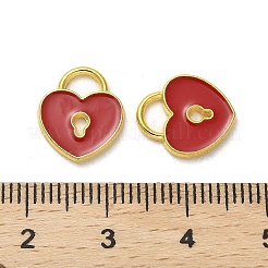 Pendentifs d'émail en alliage&nbsp;ENAM-R145-12G-04