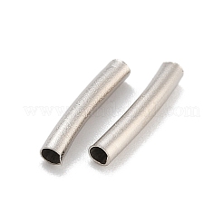 Perles tubulaires courbes en laiton&nbsp;KK-B120-04G-P