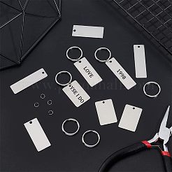 DIY-Set zum Herstellen von Blanko-Schlüsselanhängern&nbsp;STAS-UN0039-58