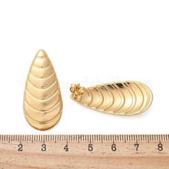 Boucles d'oreilles à tige en acier inoxydable 304&nbsp;EJEW-U047-20G