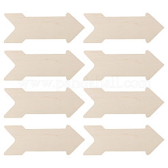 8 Stück Pfeilform&nbsp;WOOD-CA0001-86