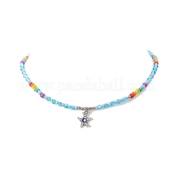 Collier pendentif strass&nbsp;NJEW-JN04259