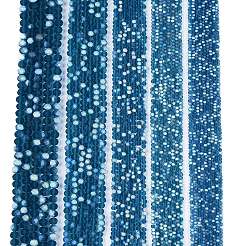 Chapelets de perles en verre transparente  &nbsp;EGLA-A044-T4mm-MB27