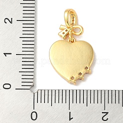 Pendentifs en laiton émaillé&nbsp;KK-K380-05G-01
