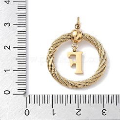 Pendentifs en acier inoxydable 304&nbsp;STAS-D154-01F-G