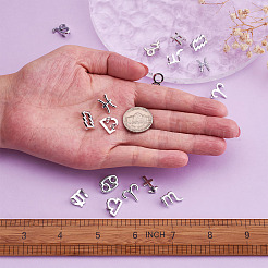 24 stücke 2 sets zink-legierung schmuck anhänger zubehör&nbsp;FIND-FW0001-08P