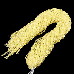 Chapelets de perles en verre transparente  &nbsp;GLAA-S178-01D