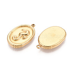 Oval aus 304 Edelstahl mit Seehaus-Anhängern&nbsp;STAS-T069-47G