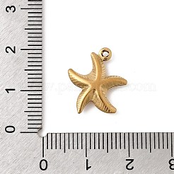 Pendentifs en acier inoxydable 304 sur le thème de l'océan&nbsp;STAS-G389-01G-17